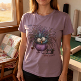 lifestyle scene ~ Velma Nightwing ~ Comfort Color Premium Tee