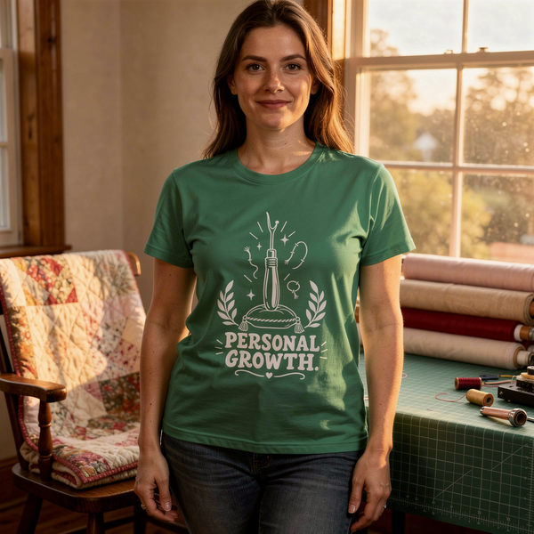 lifestyle scene ~ Personal Growth Era ~ Comfort Colors Premium Tee