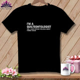 Black t-shirt with 