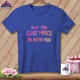 Blue t-shirt with 