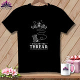 Black t-shirt with 