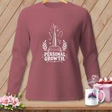 Rose long sleeve shirt with 