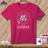 Pink t-shirt with 
