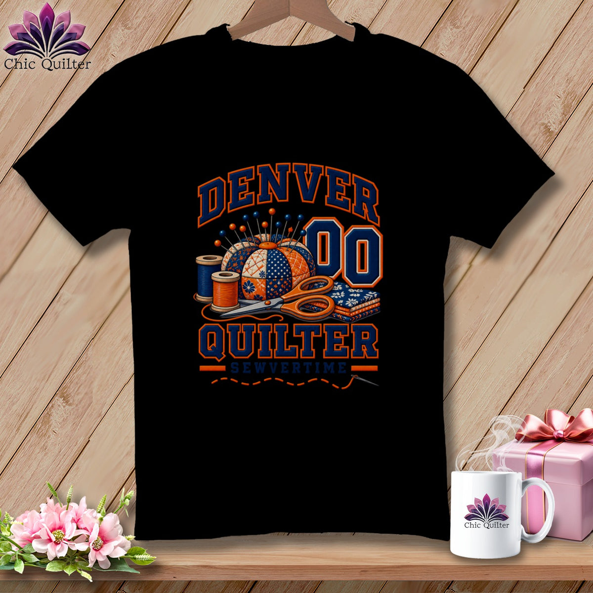 Denver Quilter - Sewvertime ~ Comfort Colors Premium Tee