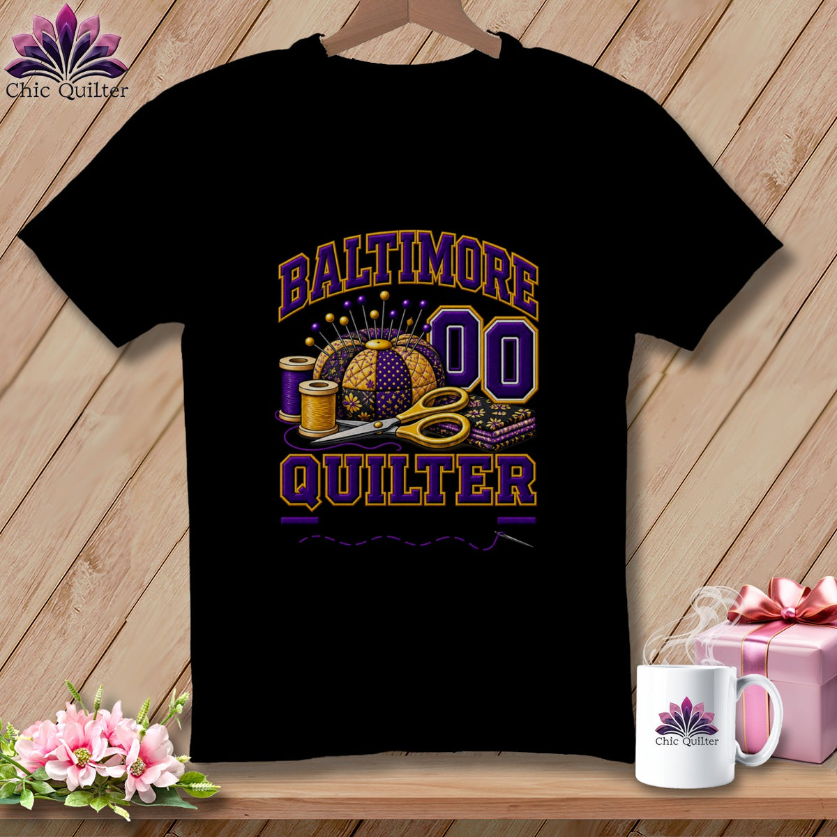 Baltimore Quilter - Sewvertime ~ Comfort Colors Premium Tee