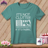 Teal t-shirt with 