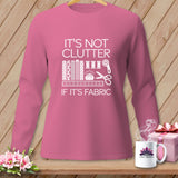 Pink long-sleeved shirt with 