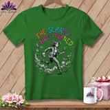Green t-shirt with 