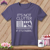 Purple t-shirt with 