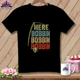Black t-shirt with vintage 