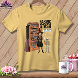 Yellow t-shirt with 