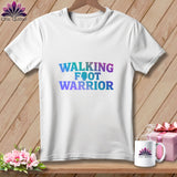 White t-shirt with 