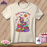 T-shirt with witch and 