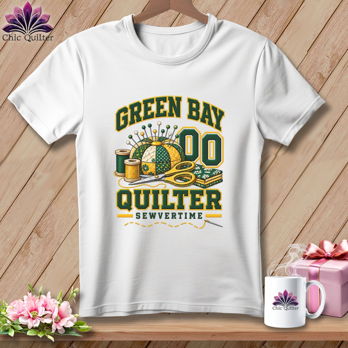 Green Bay Quilter - Sewvertime ~ Comfort Colors Premium Tee