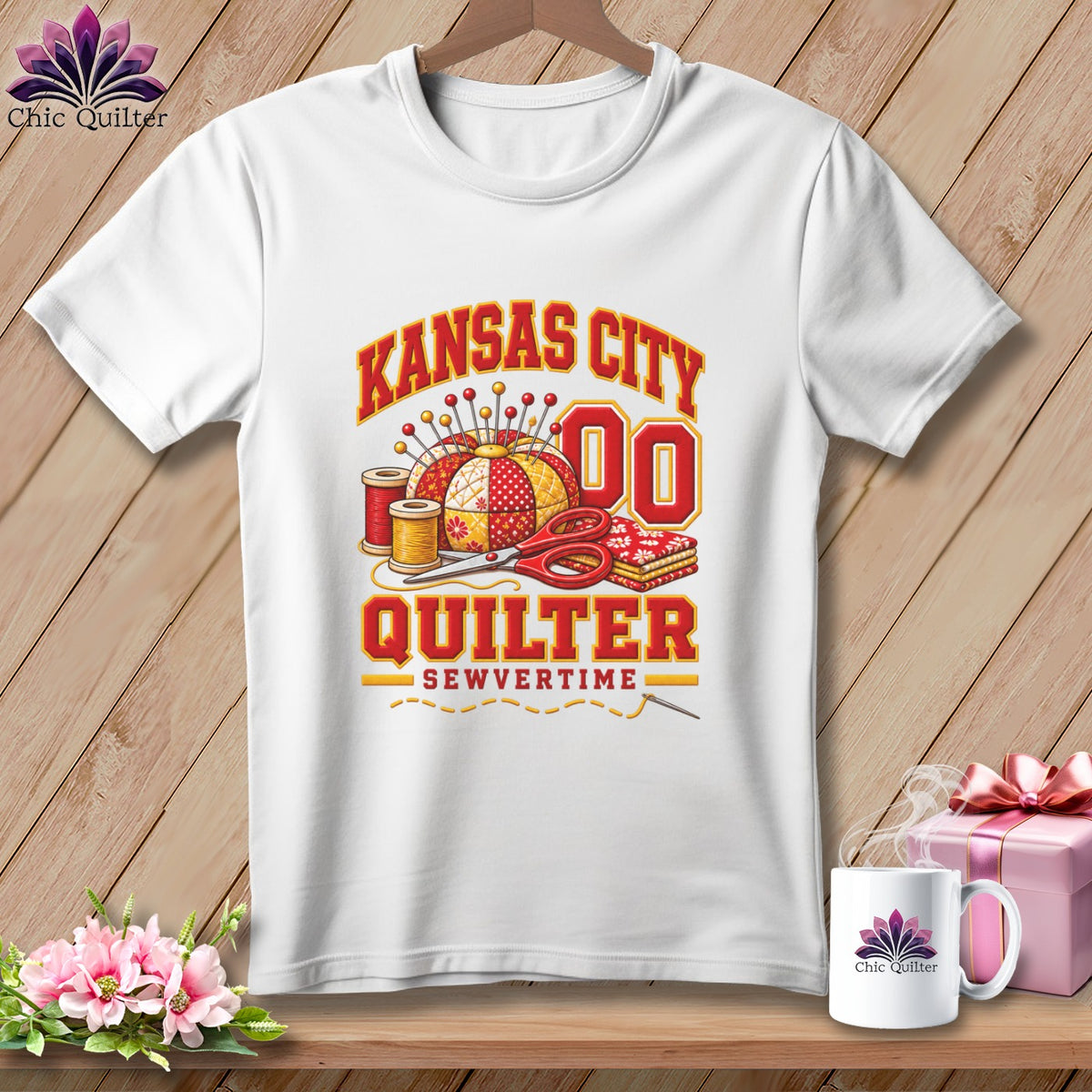Kansas City Quilter - Sewvertime ~ Comfort Colors Premium Tee