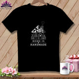Black t-shirt with 