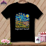 Black t-shirt with 