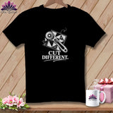 Black t-shirt with 