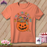 Orange t-shirt with 