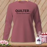Rose long-sleeve shirt with 