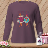 Long-sleeve shirt with 