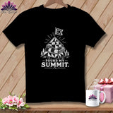 Black t-shirt with 