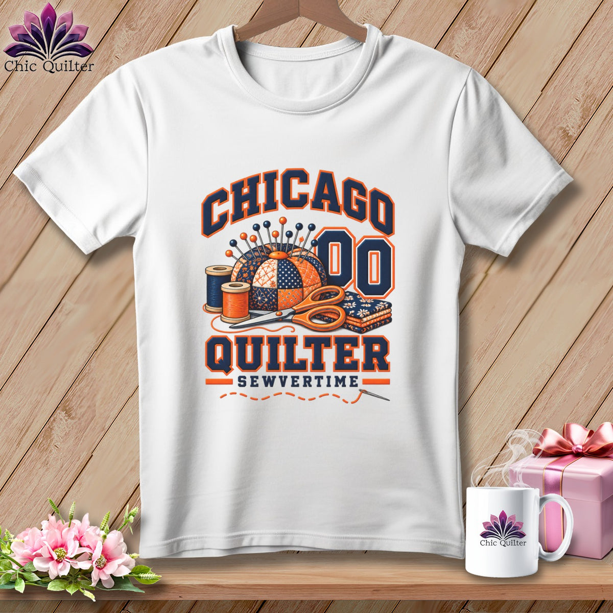 Chicago Quilter - Sewvertime ~ Comfort Colors Premium Tee