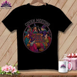Black t-shirt with 