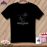 Black t-shirt with 