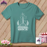 Teal t-shirt with white 