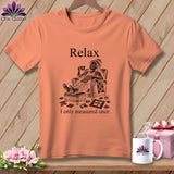 Peach t-shirt with 