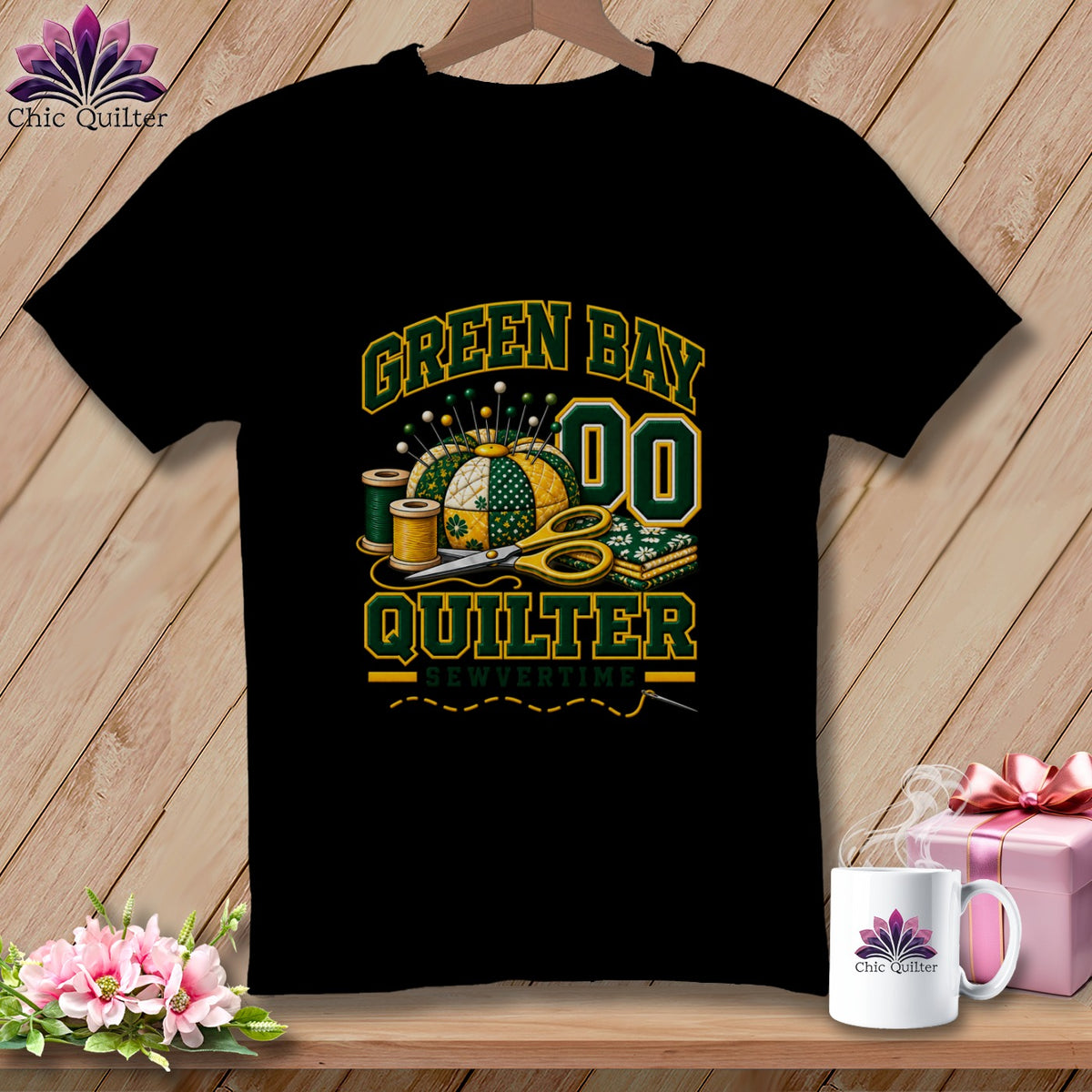 Green Bay Quilter - Sewvertime ~ Comfort Colors Premium Tee