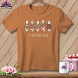 Orange t-shirt with 