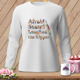White sweatshirt with 