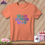 Orange t-shirt with 