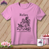 Pink t-shirt with 