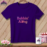 Purple t-shirt with 