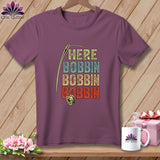 Purple t-shirt with 