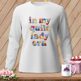 White sweatshirt with 