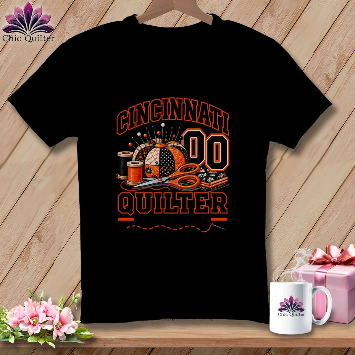 Cincinnati Quilter - Sewvertime ~ Comfort Colors Premium Tee