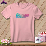 Pink t-shirt with 
