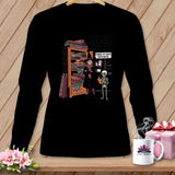 Long sleeve black shirt with 