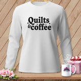 White long-sleeve shirt with 