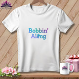 White t-shirt with 
