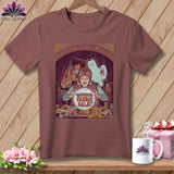 Woman with turban and ghost sees 