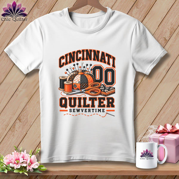 Cincinnati Quilter - Sewvertime ~ Comfort Colors Premium Tee
