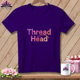 Purple t-shirt with 