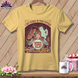 Fortune teller with ghost sees 