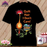 PODpartner Black / S Quilt Hair Don’t Care ~ Noodle Beakman ~ Oversized Tee