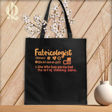 MyDesigns Black  Tote/Blood Orange Print / 15
